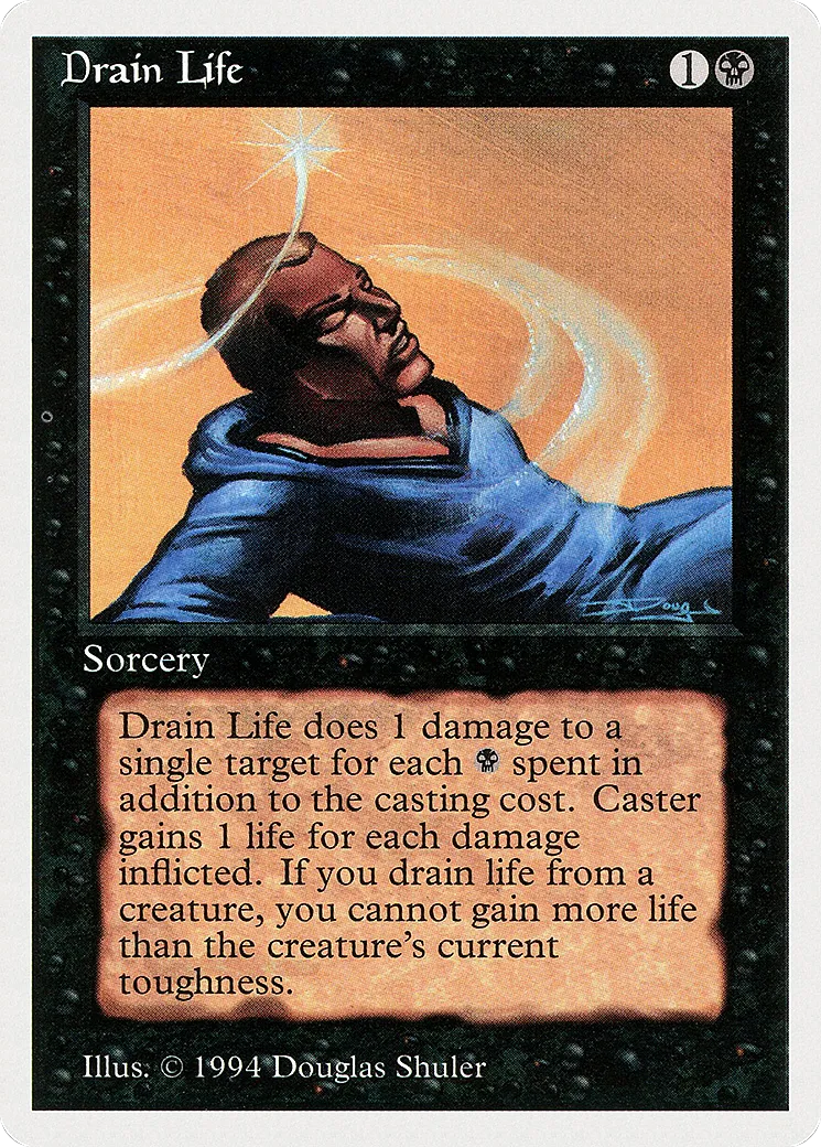 Drain Life — Summer Magic / Edgar — Magic: The Gathering