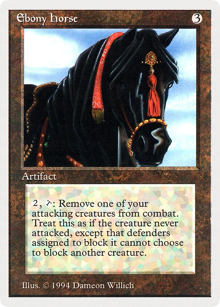 Ebony Horse — Summer Magic / Edgar — Magic: The Gathering
