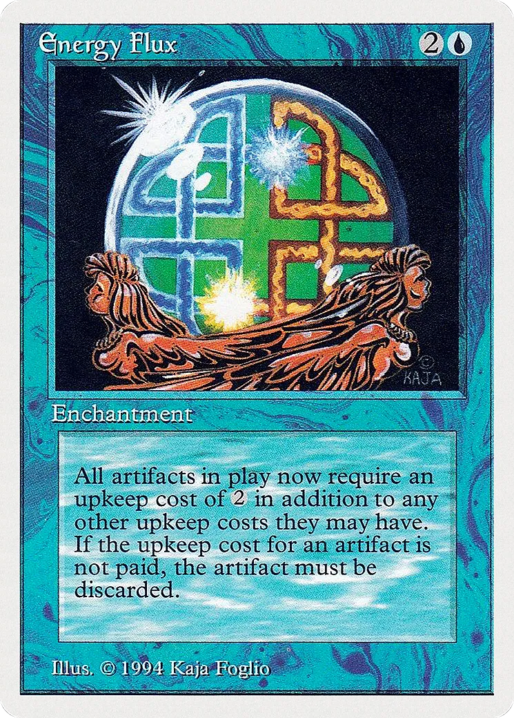 Energy Flux — Summer Magic / Edgar — Magic: The Gathering