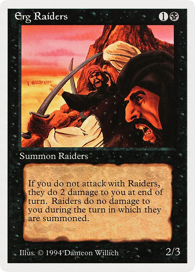 Erg Raiders — Summer Magic / Edgar — Magic: The Gathering