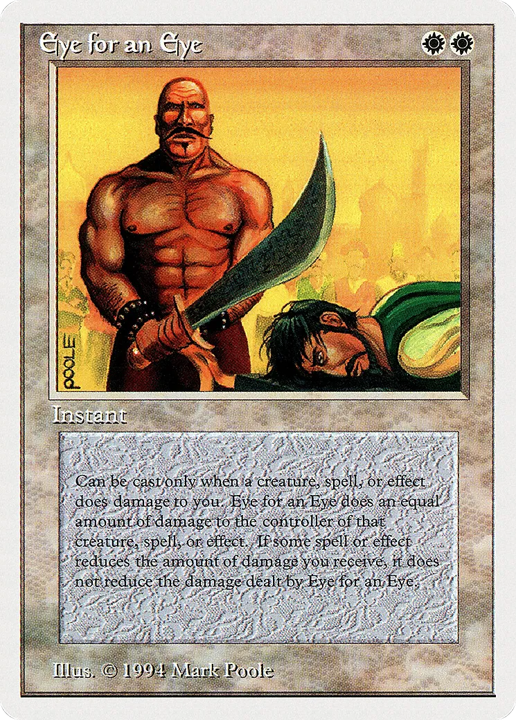 Eye for an Eye — Summer Magic / Edgar — Magic: The Gathering