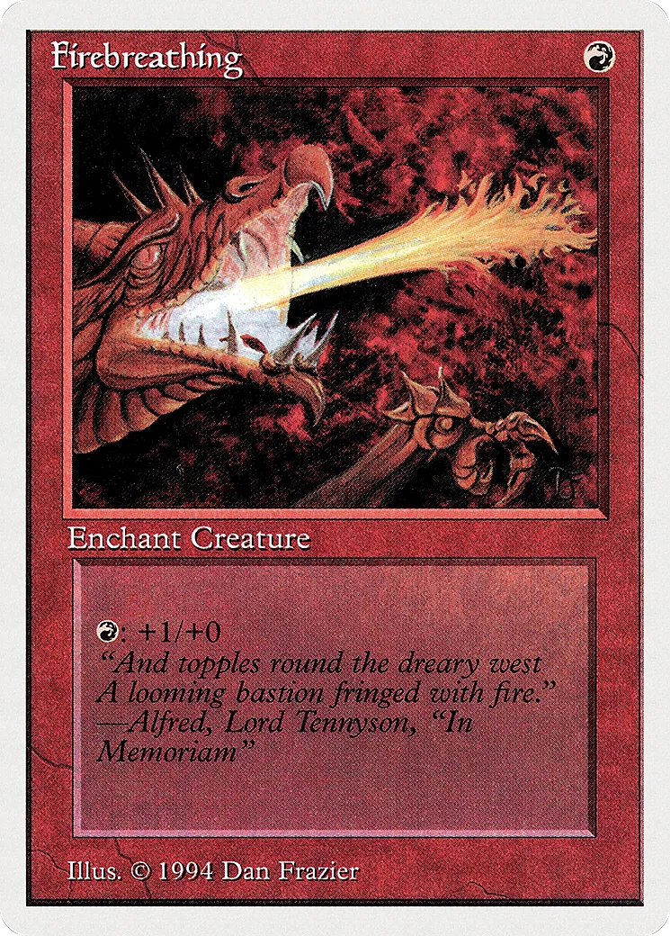 Firebreathing — Summer Magic / Edgar — Magic: The Gathering