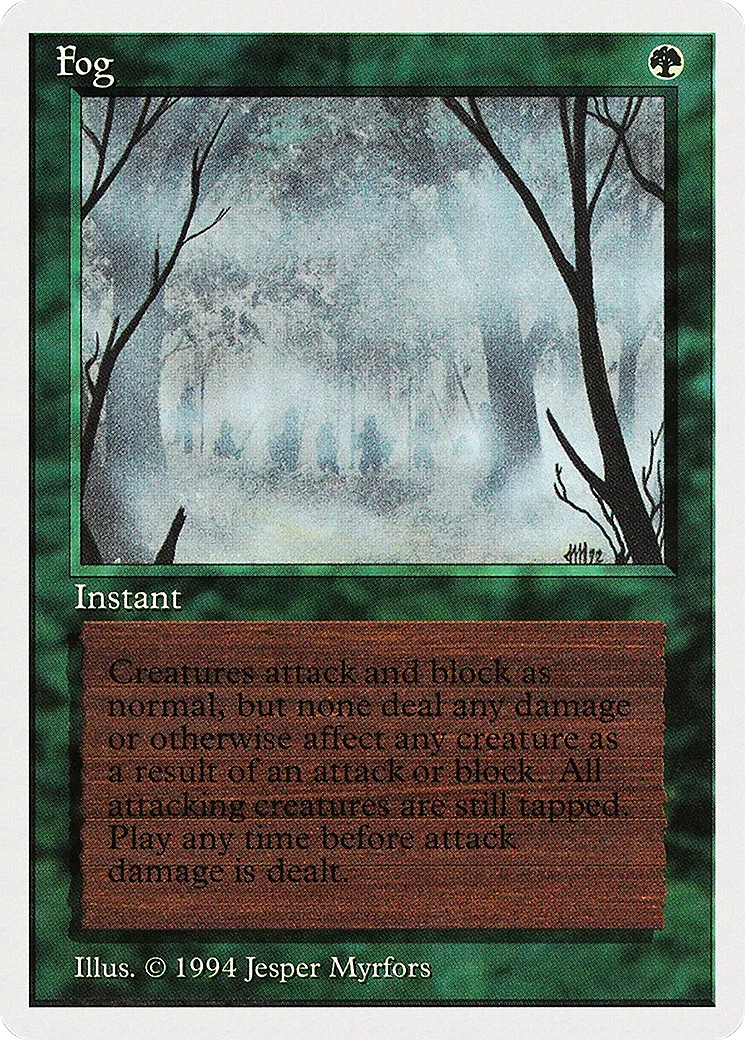 Fog — Summer Magic / Edgar — Magic: The Gathering