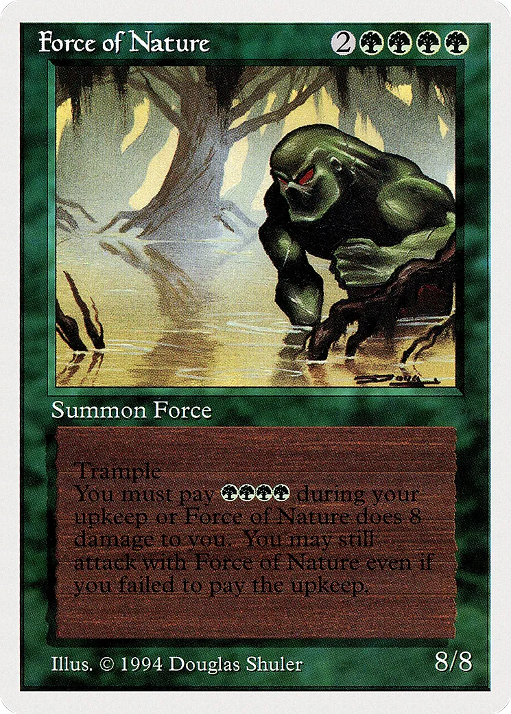 Force of Nature — Summer Magic / Edgar — Magic: The Gathering