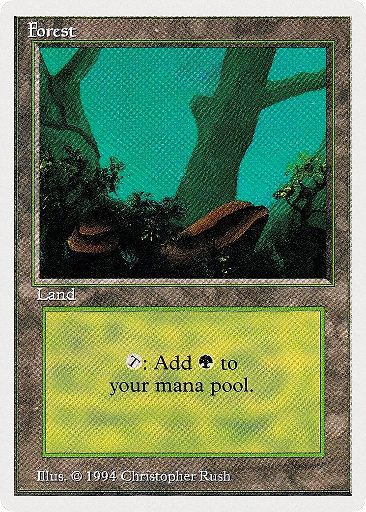 Forest — Summer Magic / Edgar — Magic: The Gathering