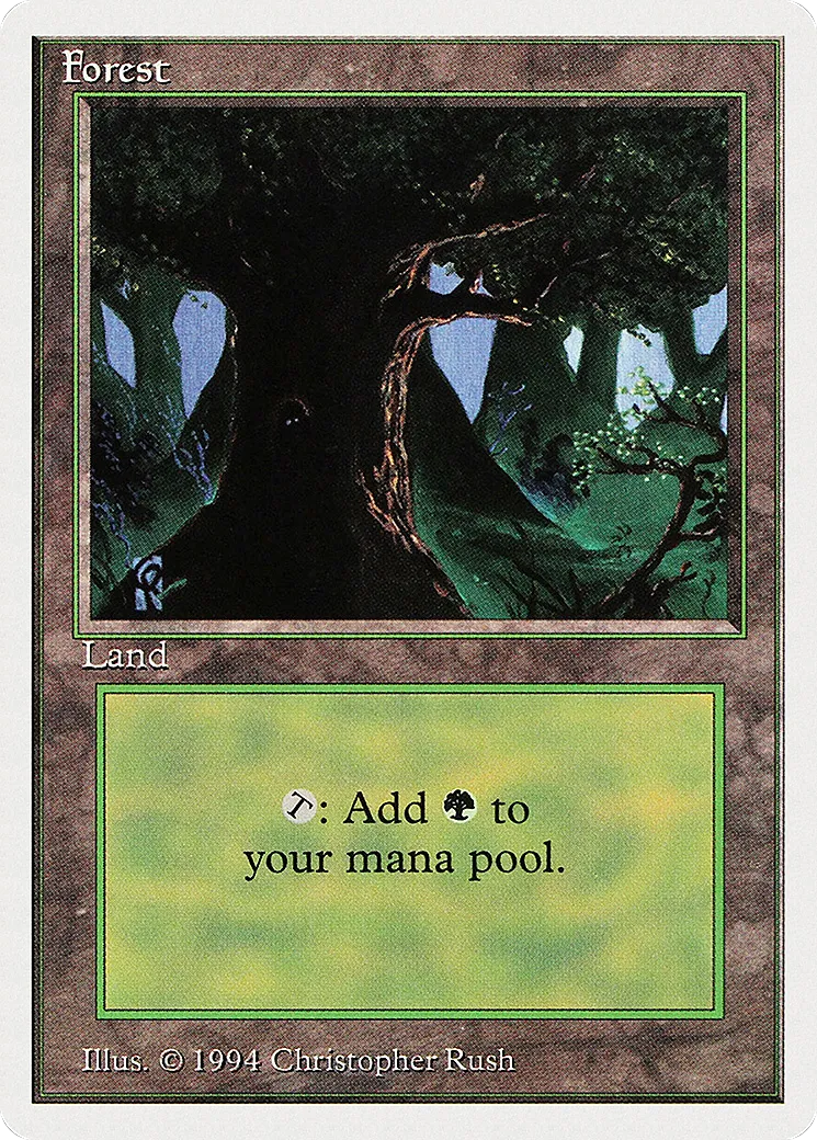 Forest — Summer Magic / Edgar — Magic: The Gathering