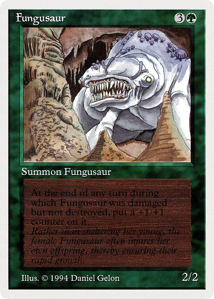 Fungusaur — Summer Magic / Edgar — Magic: The Gathering