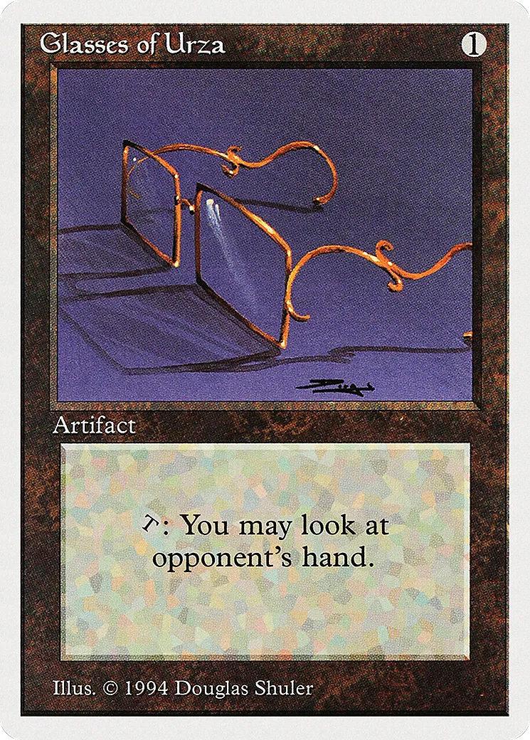 Glasses of Urza — Summer Magic / Edgar — Magic: The Gathering