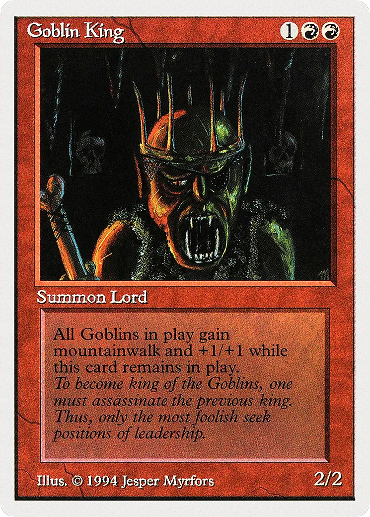 Goblin King — Summer Magic / Edgar — Magic: The Gathering