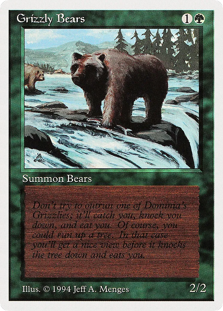 Grizzly Bears — Summer Magic / Edgar — Magic: The Gathering
