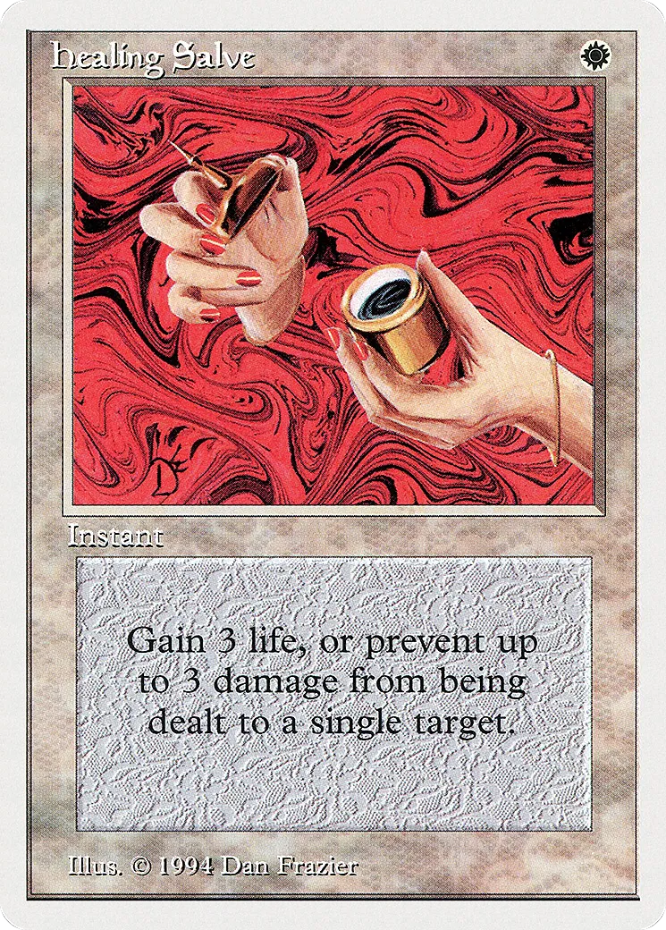 Healing Salve — Summer Magic / Edgar — Magic: The Gathering