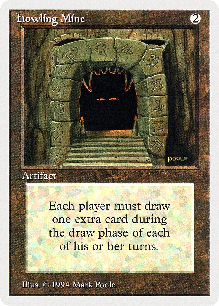 Howling Mine — Summer Magic / Edgar — Magic: The Gathering