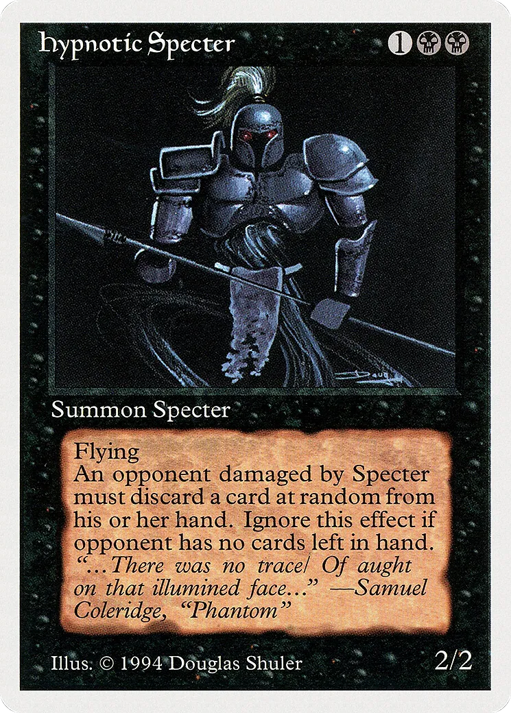 Hypnotic Specter — Summer Magic / Edgar — Magic: The Gathering