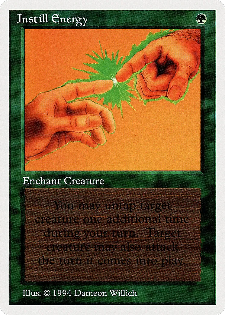 Instill Energy — Summer Magic / Edgar — Magic: The Gathering