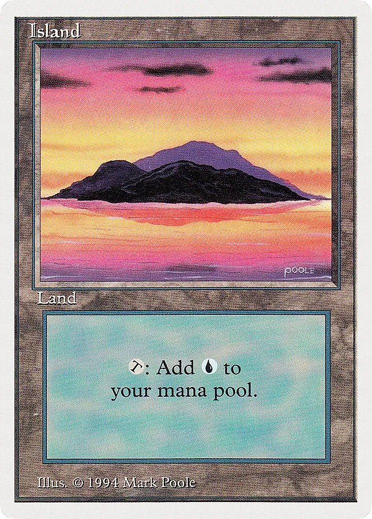Island — Summer Magic / Edgar — Magic: The Gathering