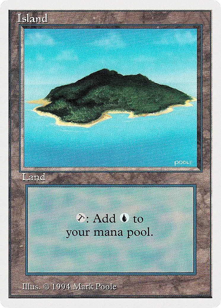 Island — Summer Magic / Edgar — Magic: The Gathering