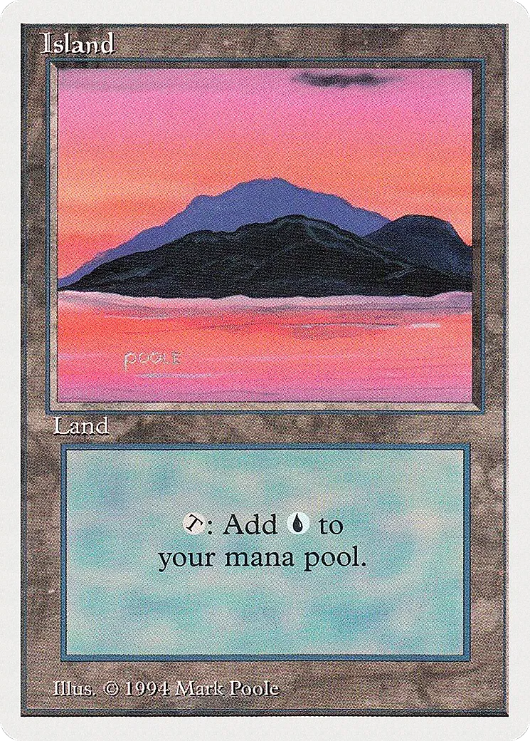 Island — Summer Magic / Edgar — Magic: The Gathering