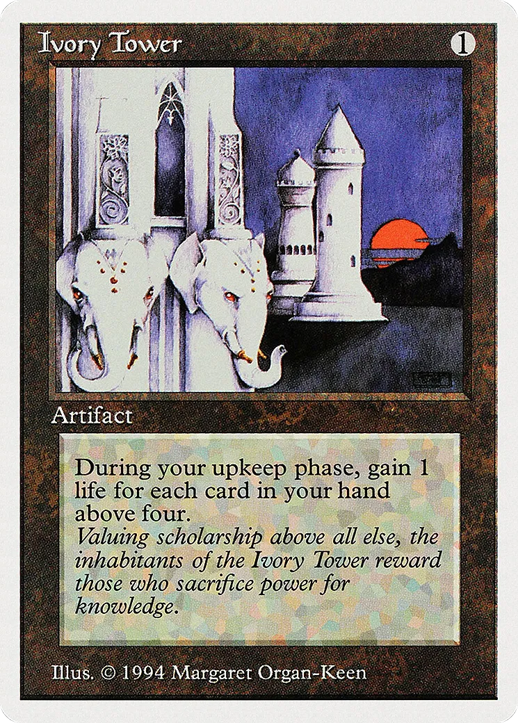 Ivory Tower — Summer Magic / Edgar — Magic: The Gathering