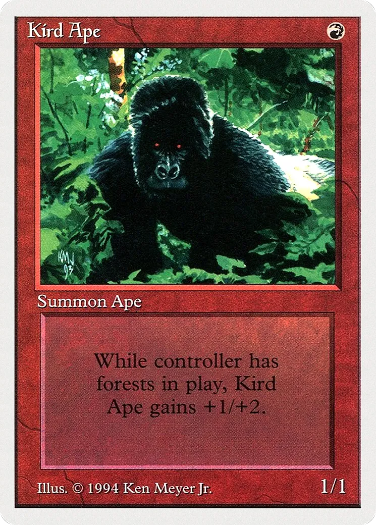 Kird Ape — Summer Magic / Edgar — Magic: The Gathering