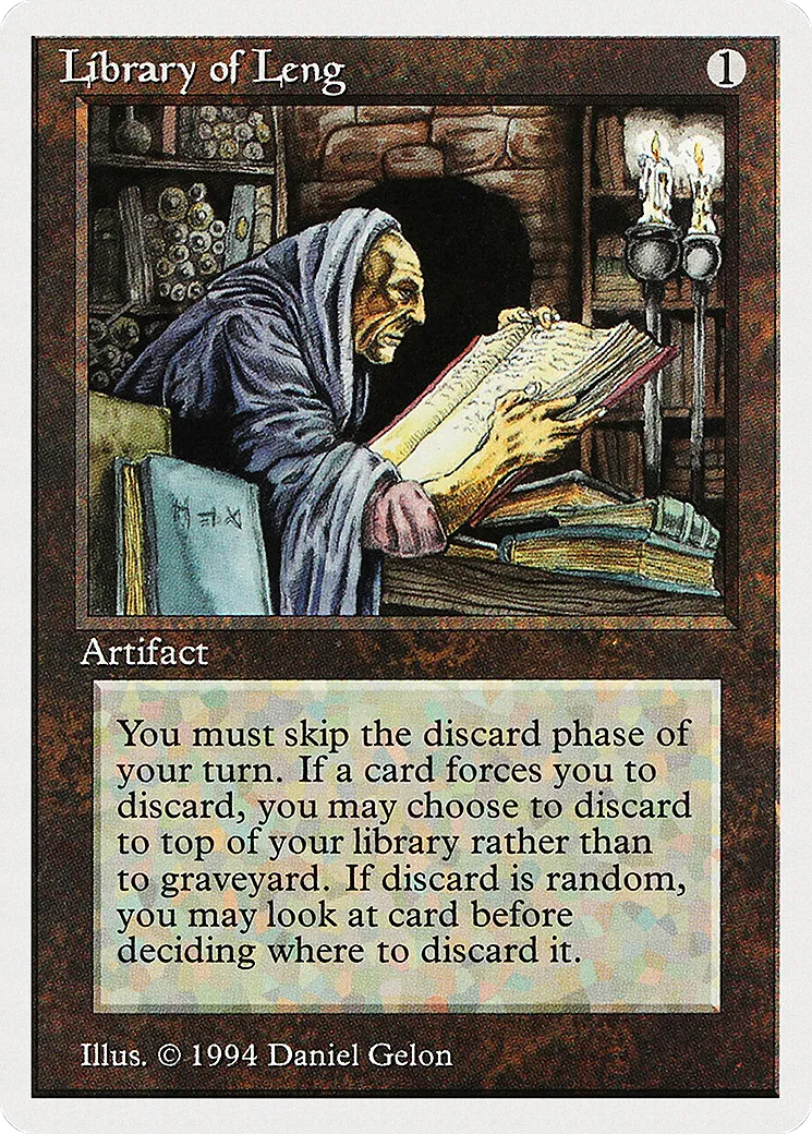 Library of Leng — Summer Magic / Edgar — Magic: The Gathering