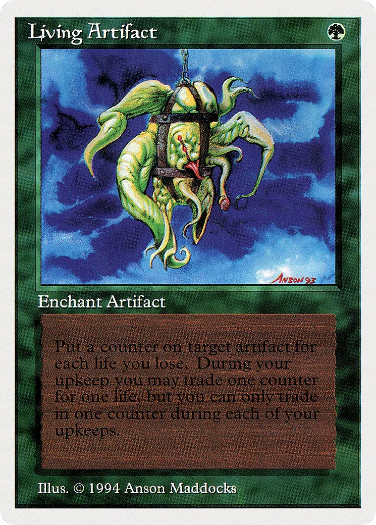 Living Artifact — Summer Magic / Edgar — Magic: The Gathering