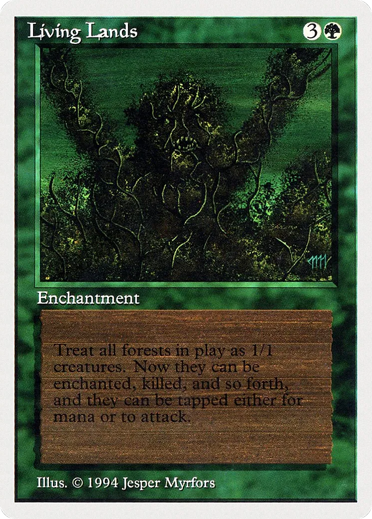 Living Lands — Summer Magic / Edgar — Magic: The Gathering