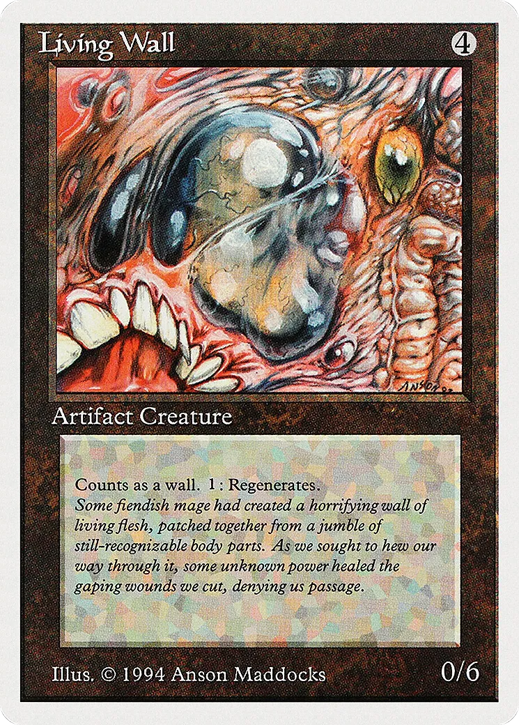 Living Wall — Summer Magic / Edgar — Magic: The Gathering