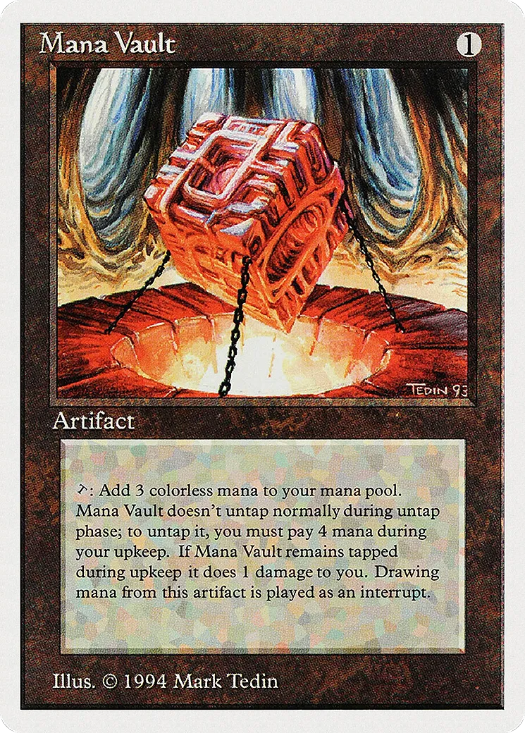 Mana Vault — Summer Magic / Edgar — Magic: The Gathering