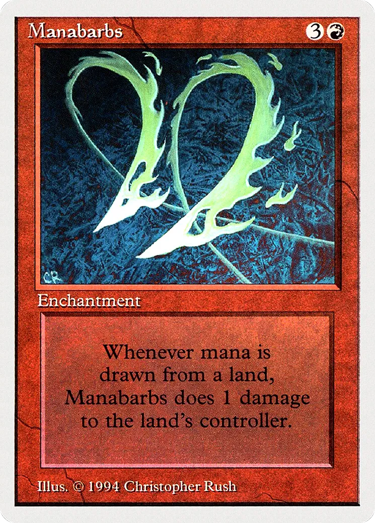 Manabarbs — Summer Magic / Edgar — Magic: The Gathering