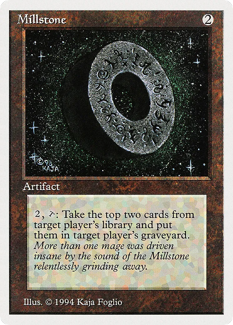 Millstone — Summer Magic / Edgar — Magic: The Gathering