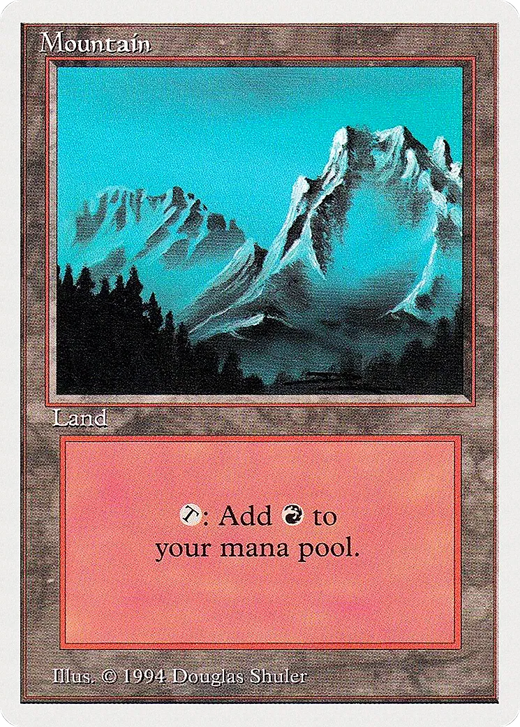 Mountain — Summer Magic / Edgar — Magic: The Gathering