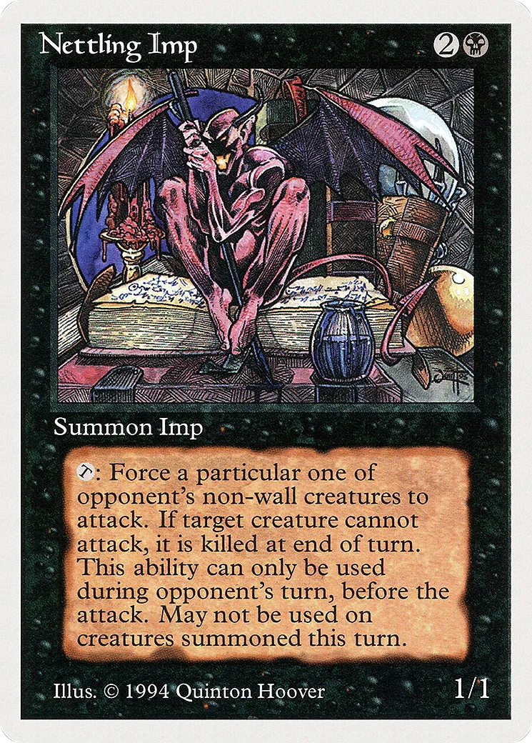 Nettling Imp — Summer Magic / Edgar — Magic: The Gathering