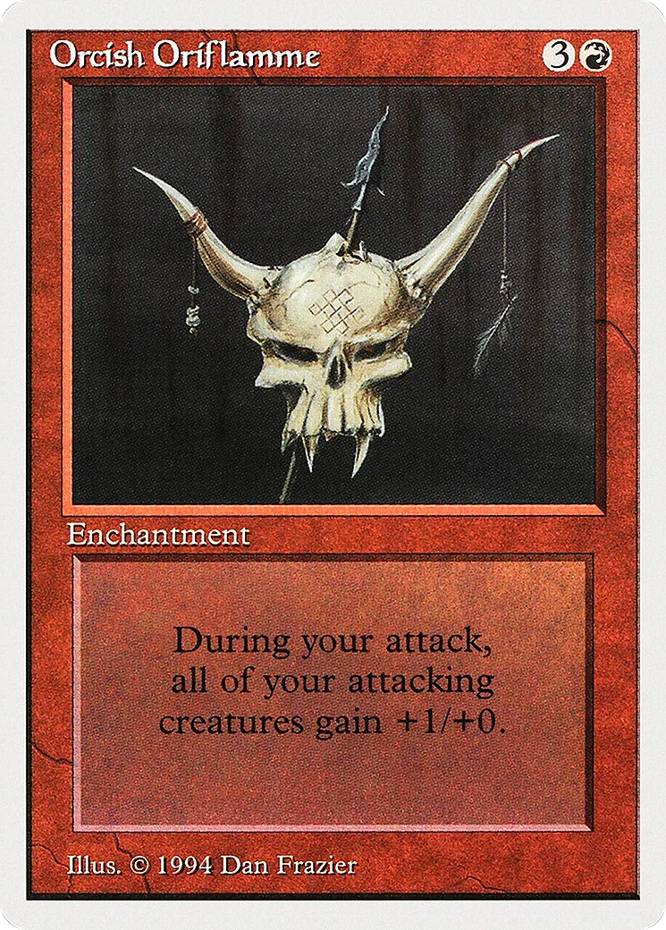 Orcish Oriflamme — Summer Magic / Edgar — Magic: The Gathering