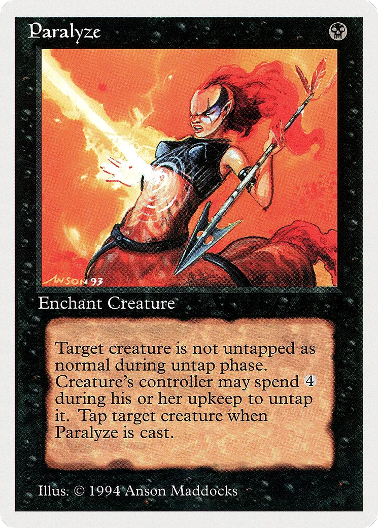 Paralyze — Summer Magic / Edgar — Magic: The Gathering