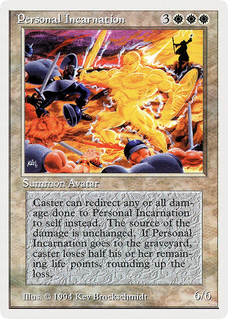 Personal Incarnation — Summer Magic / Edgar — Magic: The Gathering