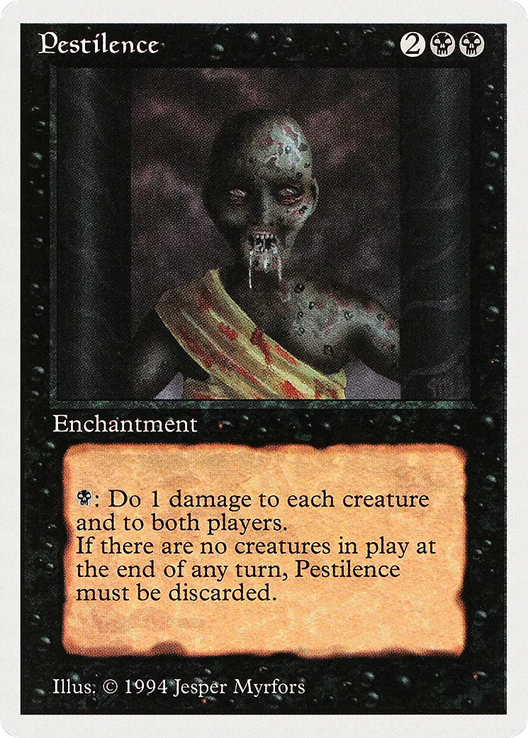 Pestilence — Summer Magic / Edgar — Magic: The Gathering