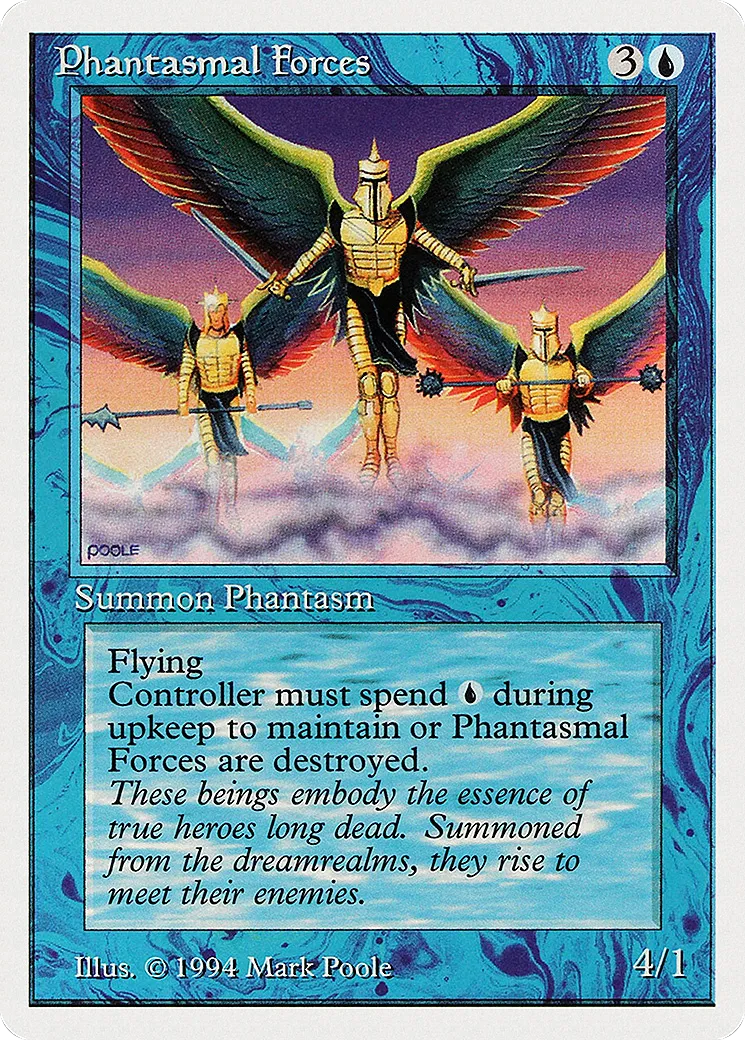 Phantasmal Forces — Summer Magic / Edgar — Magic: The Gathering