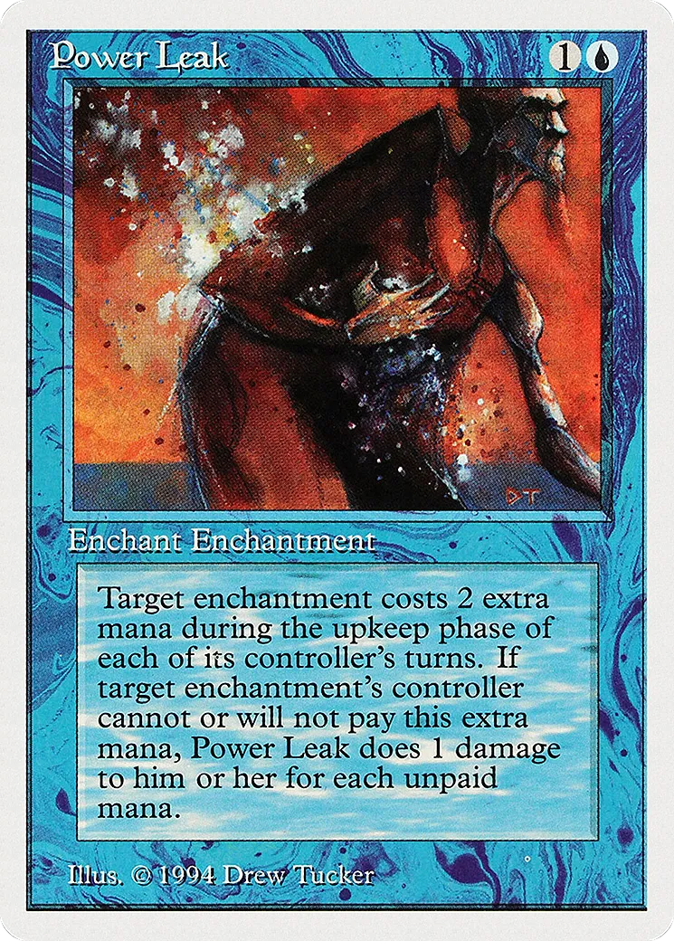 Power Leak — Summer Magic / Edgar — Magic: The Gathering