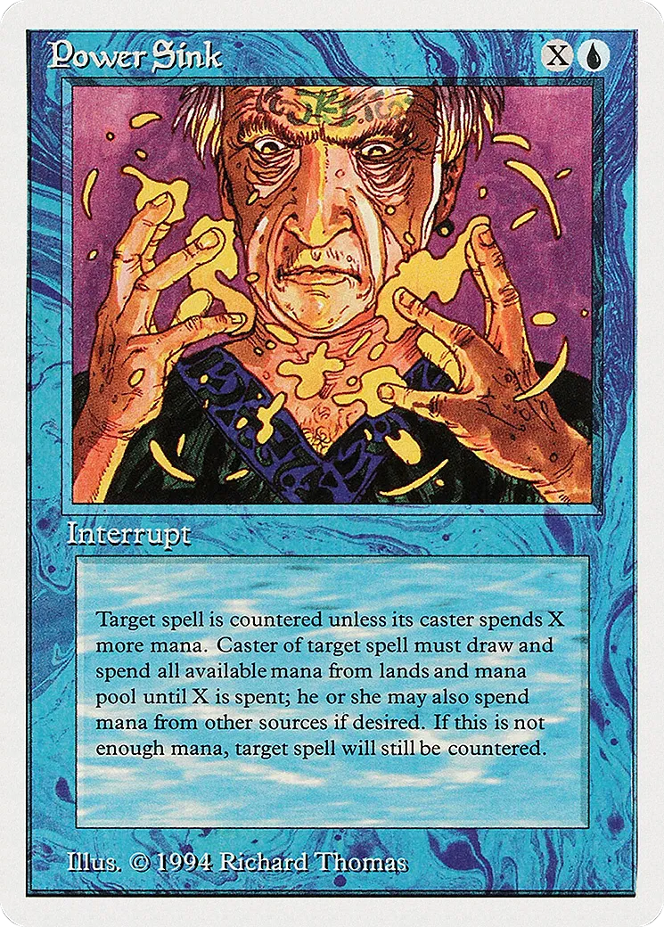 Power Sink — Summer Magic / Edgar — Magic: The Gathering