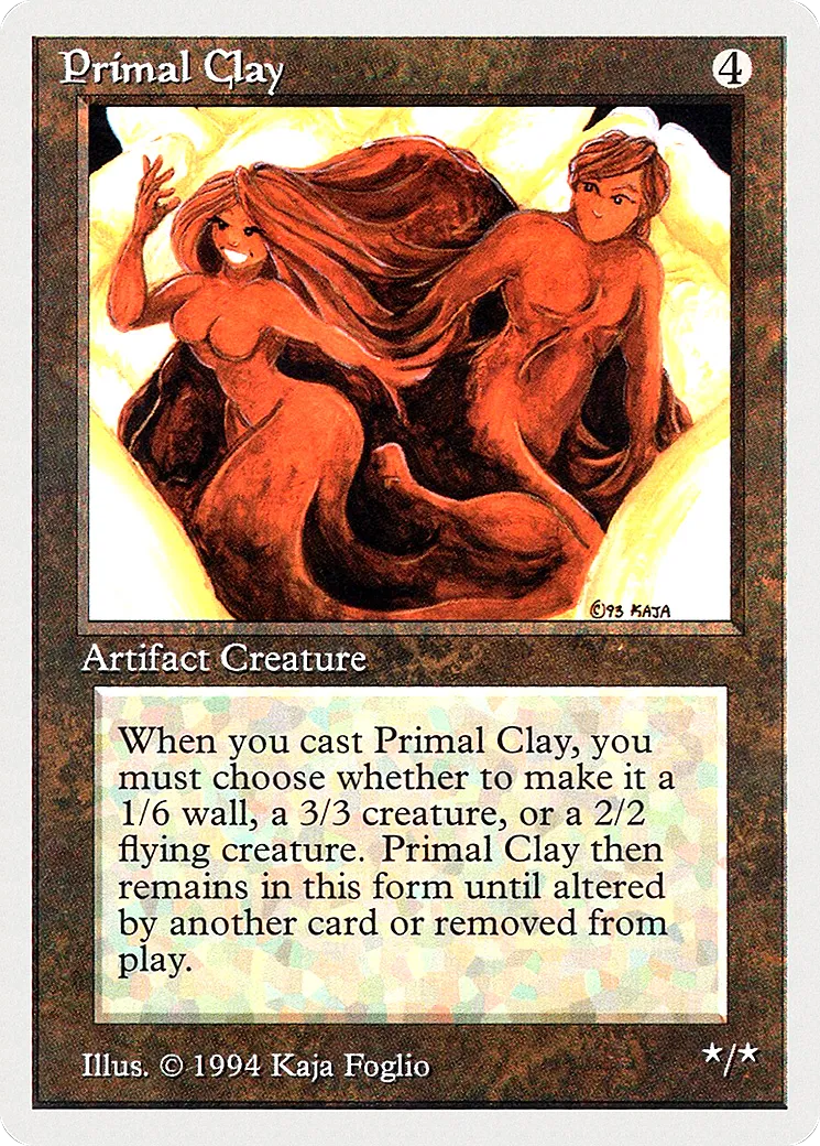 Primal Clay — Summer Magic / Edgar — Magic: The Gathering