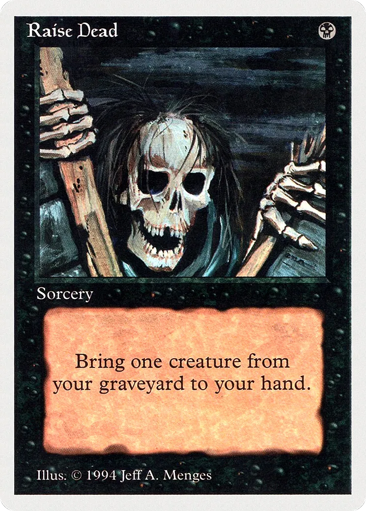 Raise Dead — Summer Magic / Edgar — Magic: The Gathering