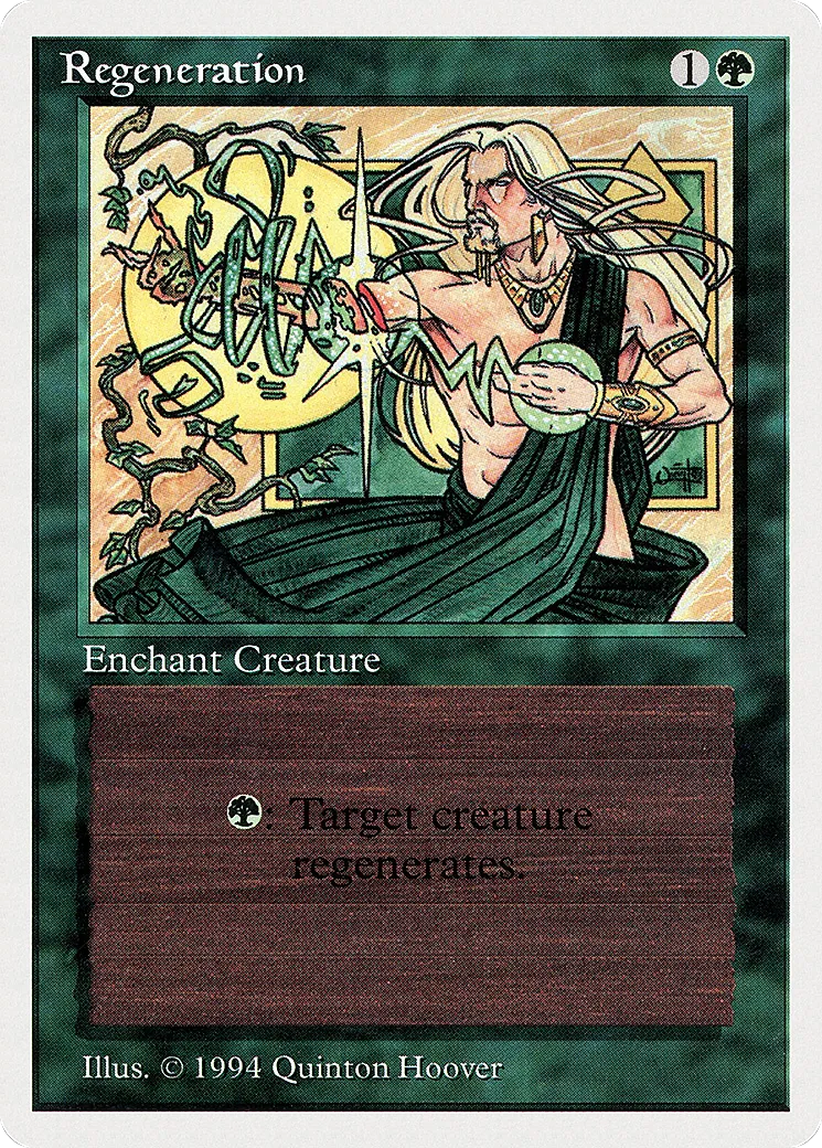 Regeneration — Summer Magic / Edgar — Magic: The Gathering