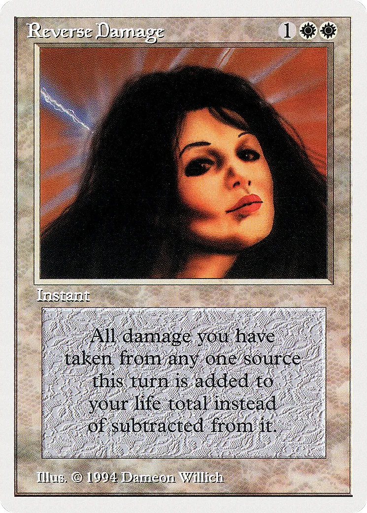 Reverse Damage — Summer Magic / Edgar — Magic: The Gathering