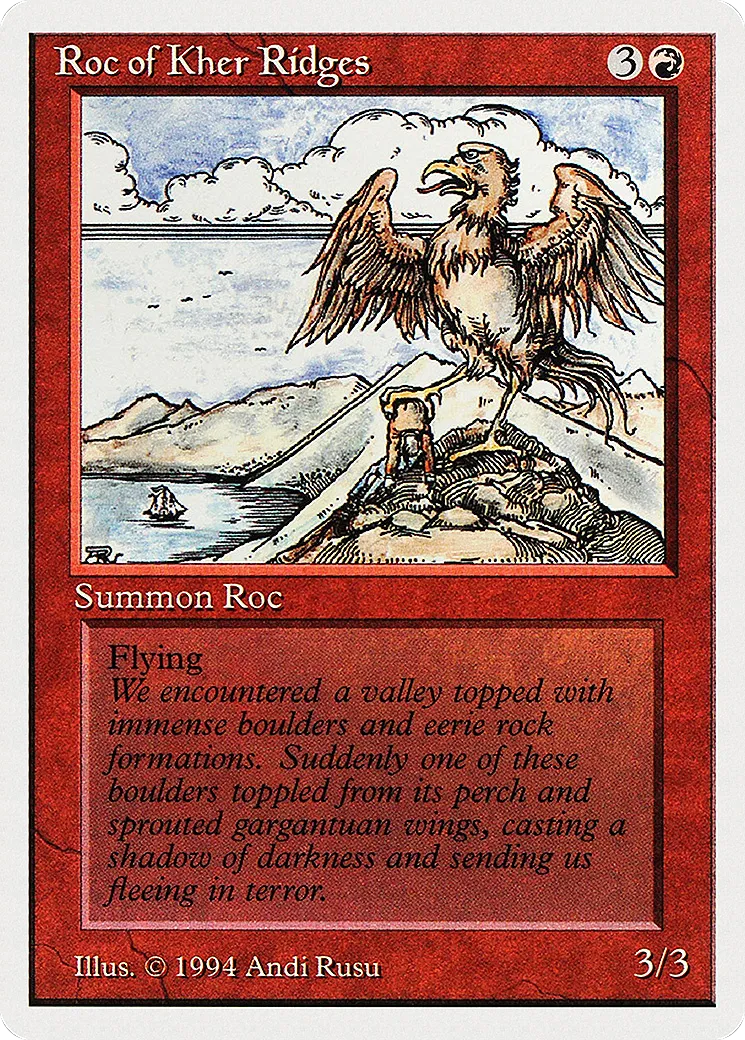 Roc of Kher Ridges — Summer Magic / Edgar — Magic: The Gathering