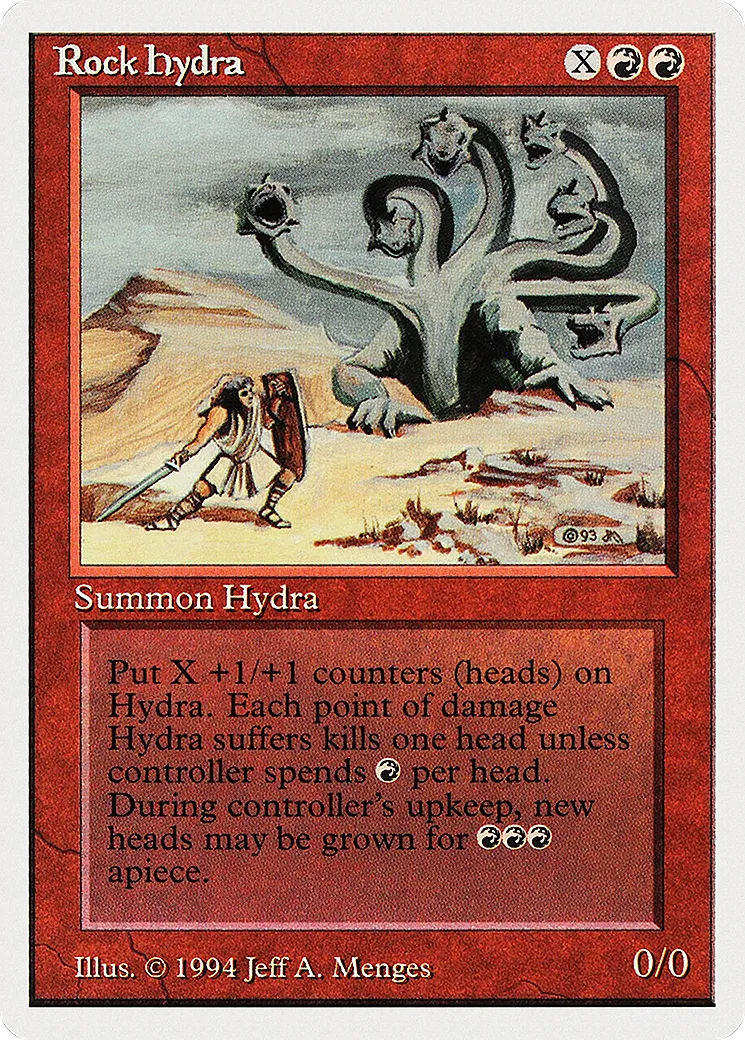 Rock Hydra — Summer Magic / Edgar — Magic: The Gathering