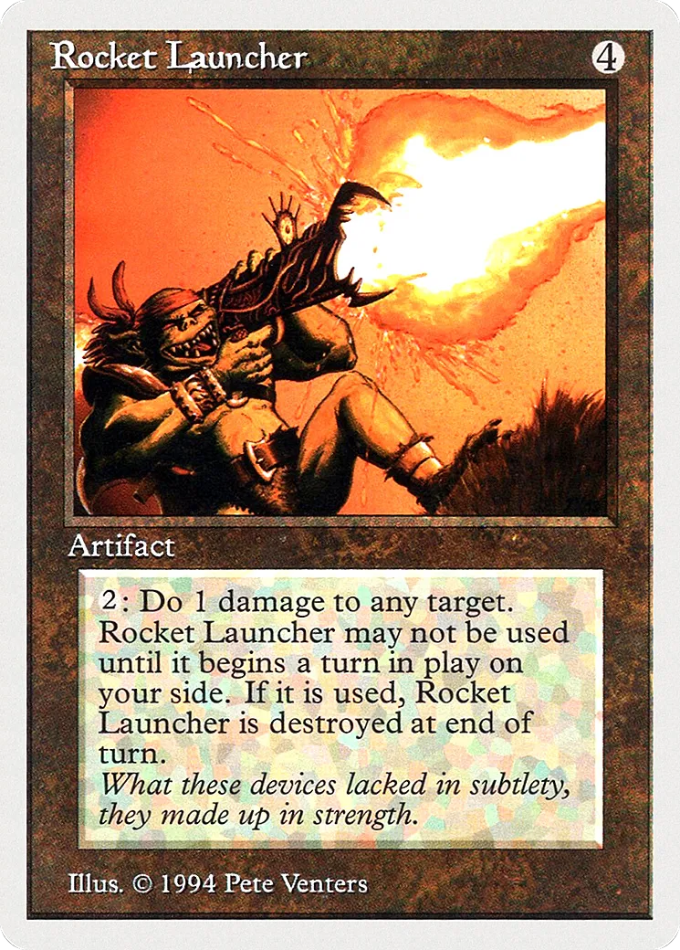 Rocket Launcher — Summer Magic / Edgar — Magic: The Gathering