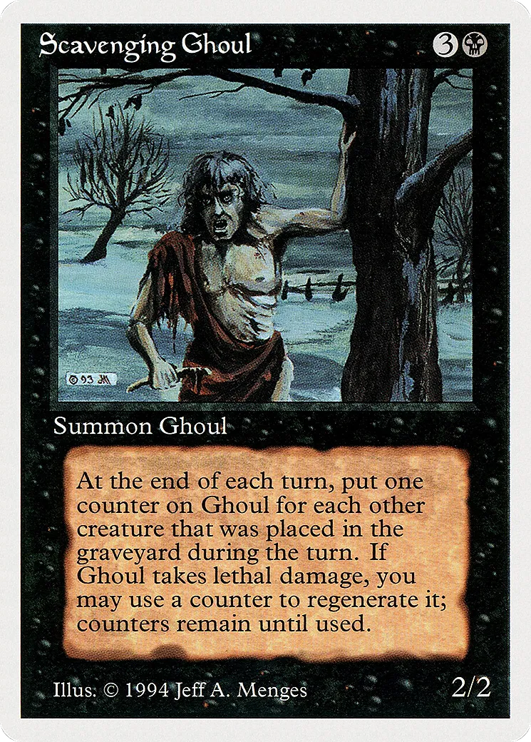 Scavenging Ghoul — Summer Magic / Edgar — Magic: The Gathering
