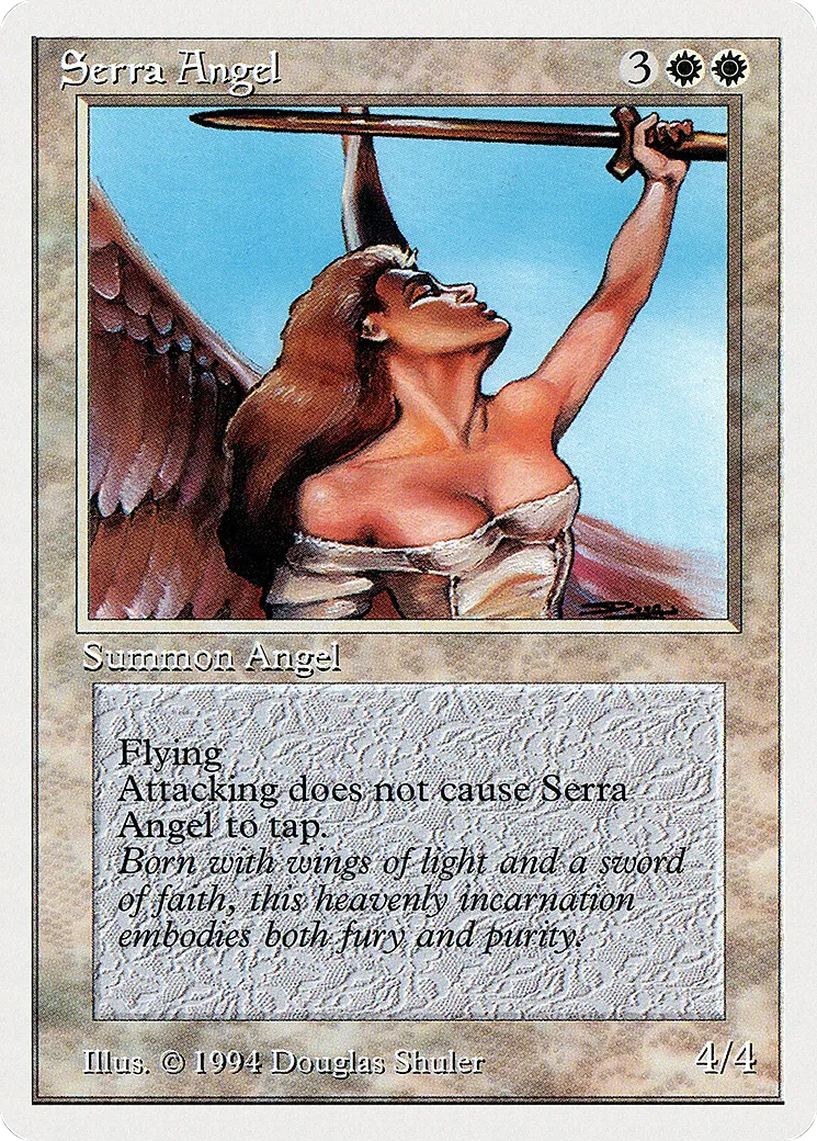 Serra Angel — Summer Magic / Edgar — Magic: The Gathering