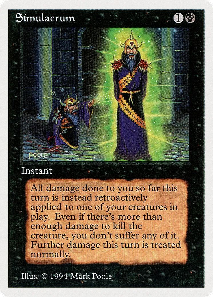 Simulacrum — Summer Magic / Edgar — Magic: The Gathering
