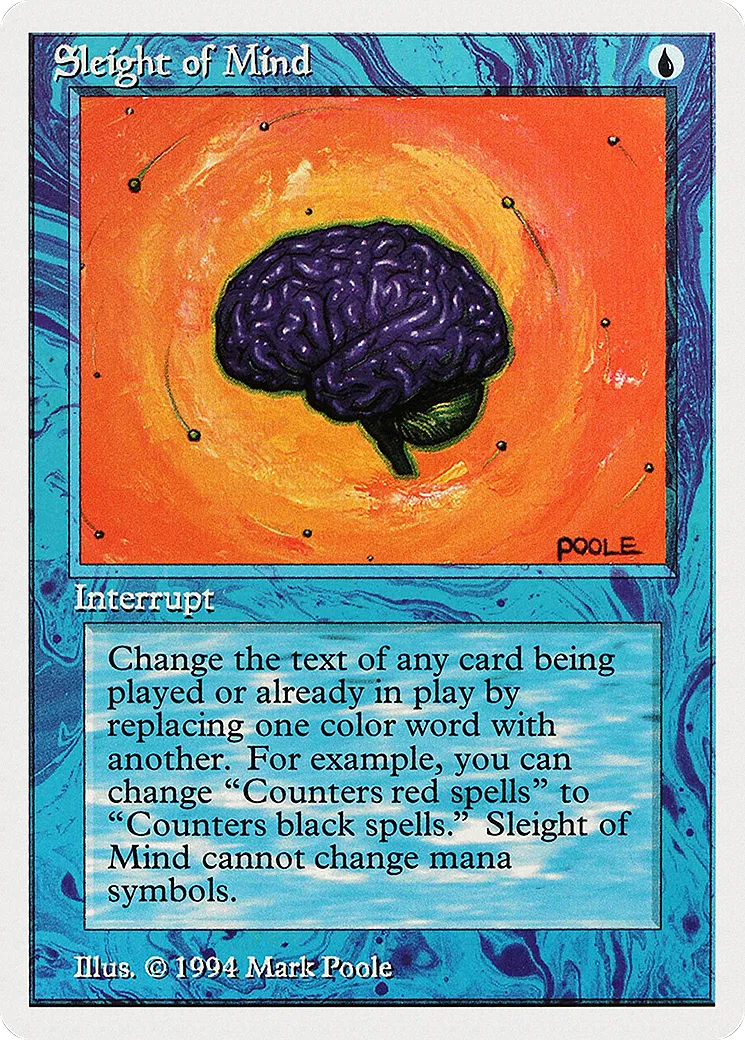 Sleight of Mind — Summer Magic / Edgar — Magic: The Gathering